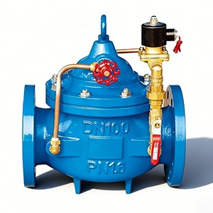 Válvula de Control 600X, Válvula Hidráulica de Diafragma de Hierro Fundido Esférico, Tubería de Suministro y Drenaje de Agua Contra Incendios - Product Image 2