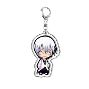 Porte-clés Anime <span class=keywords><strong>Bleach</strong></span> Kurosaki Ichigo <span class=keywords><strong>Ishida</strong></span> Uryuu Kuchiki Rukia Figure Porte-clés Porte-clés en acrylique double face Cadeau pendentif dessin animé - Product Image 2