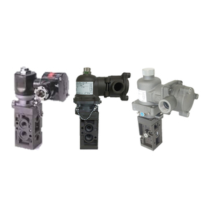 Válvula Solenoide Eléctrica de Control Neumático de Acero Inoxidable de 4 Vías, Serie MK15G, 24V - Product Image 1