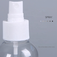 P&M 10ml 15ml 20ml 30ml 50ml 60ml 80ml 100ml 120ml 150ml 200ml 250ml Mini Flacons pulvérisateurs en plastique PET à fine brume