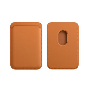 Porta Carte Magnetico in Vera Pelle Originale con Confezione e Slot per Schede Portafoglio in Pelle per <span class=keywords><strong>iPhone</strong></span> - Product Image 3