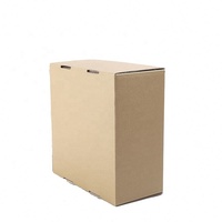 Conception gratuite Support Emballage en carton ondulé Boîte recyclable Boîte en carton Boîtes de déménagement d'expédition pour emballage de chaussures