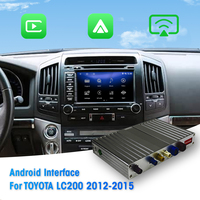 Module d'interface Android pour TOYOTA Land Cruiser 200 2012-2015 avec Android Auto et CarPlay sans fil Qualcomm Binarytek