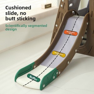 Structure de <span class=keywords><strong>jeu</strong></span> d'escalade et toboggan pour enfants, usage intérieur et extérieur, avec balançoire, pour aire de jeux familiale - Product Image 4