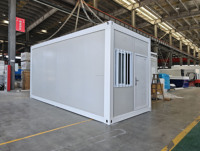 Maison conteneur pliable de haute qualité, longue durée de vie, isolée en laine de roche, structure en acier, certifiée CE, maison préfabriquée pour villa et complexe hôtelier