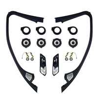 Lot de 16 caches-haut-parleurs à ajustement direct pour BMW Série 3 G20 G28 2019-2025, garniture de grille de panneau de porte