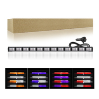 Nouvelle barre lumineuse d'avertissement de toit automobile 144 LED, clignotante d'urgence pour déneigeur, durable et haute luminosité pour camion