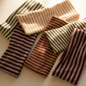 Nouveau design de bandeau de sport unisexe à rayures horizontales avec tissu élastique <span class=keywords><strong>pour</strong></span> hommes et femmes, personnalisable - Product Image 2