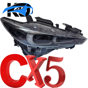 Conjunto de Faros Delanteros Originales Usados para <span class=keywords><strong>Mazda</strong></span> <span class=keywords><strong>CX5</strong></span> 2021 <span class=keywords><strong>2022</strong></span>, OE KBST51030 KBST51040, Listos para Instalar, Faros LED Genuinos - Product Image 1