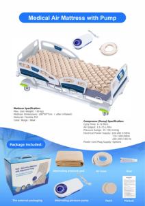 Prévention des escarres pour les patients Massage Ventilation du dos Médical Bonne qualité <span class=keywords><strong>Anti</strong></span>-pression Ulcère <span class=keywords><strong>Anti</strong></span>-escarres Matelas à air - Product Image 6
