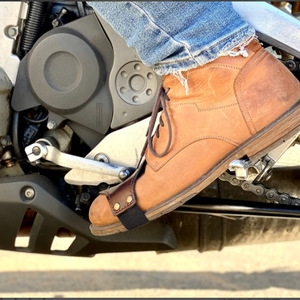 Housse de protection personnalisée pour levier de vitesse de moto, housse de protection pour chaussures en cuir PU, housse de protection pour chaussures de moto tout-terrain - Product Image 4