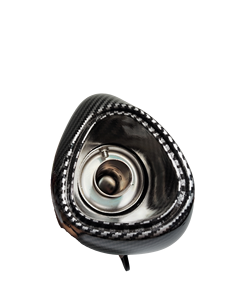 Новая выхлопная труба S1 <span class=keywords><strong>Yoshimura</strong></span> Triangle из нержавеющей стали с узором под карбон для мотоциклов Street/Dual Sport, черная - Product Image 6