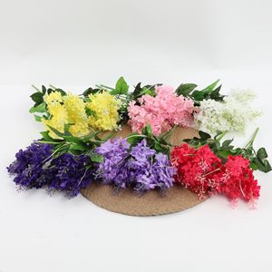 Bouquet de jacinthes artificielles Guanyi 35 cm, fleurs en soie, décoration d'intérieur, arrangement de mariage - Product Image 4