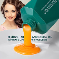 Shampooing à l'extrait de plantes naturelles sous marque privée, efficace contre les pellicules, hydratant, soin du cuir chevelu pour produits de beauté