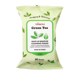 disposable makeup remover wet wipes biodegradable wet wipes manufacturer green tea cosmetic wipes