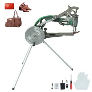 hand-crank shoe patching machine on-line machine shoe repairing motor sewing machine