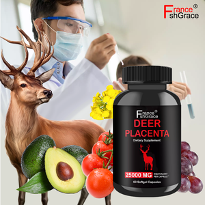 Extrait de Placenta Shecome de Haute Qualité pour Booster l'Énergie et l'Endurance 25000mg 60 Gélules Souples – Le Supplément de Placenta de Cerf le Plus Concentré pour Adultes - Product Image 4