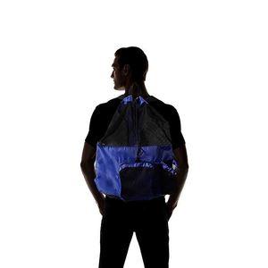 Sac à dos de sport en maille grande capacité résistant à l'eau, certifié BSCI, pour la natation, la gym, la danse, avec cordon de serrage - Product Image 2
