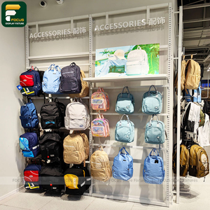 Élégant présentoir de vêtements pour boutique, comptoir de présentation de vêtements, vitrine de vêtements, meuble en verre - Product Image 6