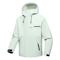 Blouson d'extérieur imperméable personnalisé pour homme – Collection Printemps 2026 – Respirant, coupe-vent, à capuche, coupe ample, style bomber avec logo