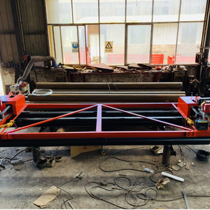 Thương mại bê tông nhựa đường mặt đất lát thiết bị hai con lăn xi măng đường vỉa hè máy - Product Image 3