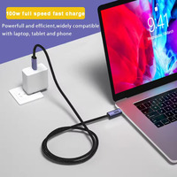 Cable USB Tipo C a C de 0.5M 1M 2M 3M, USB3.2 USB4.0, 140W, 20Gbps, 8K 60HZ, Carga Súper Rápida para iPhone 17 Pro, Macbook, Samsung, Transferencia de Datos