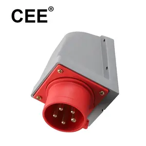 CEE 60309 plug and socket industrial plug 5p 32a