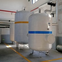 Usine industrielle de distillation à double tour JINHUA pour oxygène/azote liquide basse pression, avec moteur PLC, pour engrais chimiques et applications électroniques