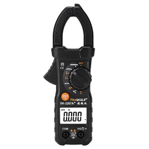 Pinza Amperimétrica Digital Fnagklr SK-3267A 600V 600A CA/CC con Rango Automático y Pantalla LCD, Categoría II 600V - Product Image 1