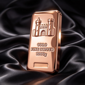 Barra de Cobre de Diseño Personalizado, 99.99% Cobre Puro, para Regalo de Inauguración de Casa, Regalo Empresarial, Souvenir Coleccionable - Product Image 6