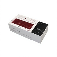 Caja de Regalo de Cartón Rígido de Lujo, Ecológica y Resistente, con Logotipo Personalizado, Ventana de Exhibición y Grabado en Relieve, Juego de Empaque de Alta Gama