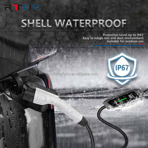 RTFLY seviye 2 16A 3.5KW taşınabilir elektrikli araç şarjı tipi 1 elektrikli araç şarj istasyonu ayarlanabilir akım abd priz yeni - Product Image 6