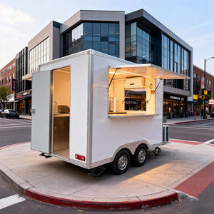 Remorques alimentaires rétro de haute qualité entièrement équipées pour la vente de gaufres, crêpes, smoothies, desserts, pancakes, beignets, popcorn - Food-Truck à vendre en Europe - Product Image 2