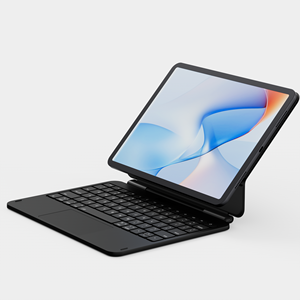 Clavier pour iPad Pro 13''/11'' Pro/10.9''/12.9'' Pro avec disposition allemande et russe, 6 rangées de touches rétroéclairées, y compris 14 touches de raccourci - Product Image 2