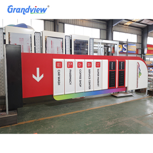 Letrero LED Retroiluminado para Exteriores, <span class=keywords><strong>Cartel</strong></span> Digital Publicitario Independiente para Centros Comerciales, Suministro de Fábrica, OEM - Product Image 2