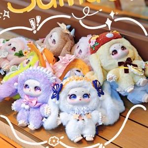Samari Mist Garden 400 corps en peluche boîte aveugle poupée congelée ornements 1/72 échelle emballage d'origine unisexe mignon cadeau à <span class=keywords><strong>la</strong></span> mode pour les âges - Product Image 6