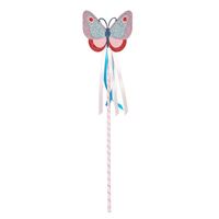 Vente en gros de baguette de fée princesse étoile arc-en-ciel à paillettes mignonnes pour enfants bâton magique fille cadeau de fête de noël accessoire de cosplay d'halloween