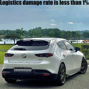 Alerón Trasero de Fibra de Carbono FRP para Mazda 3 Axela Hatchback 2020, Decoración para la Tapa del Maletero - Product Image 2