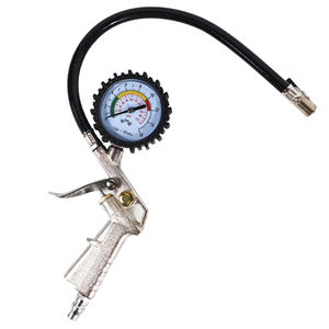 Araba otomobil tekerlek ölçüm araçları için dijital basınç göstergesi ile lastik hava şişirme tabancası - Product Image 1