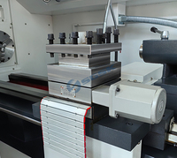 Mini tour CNC horizontal à bas prix de haute précision CAK6150V Rail dur CNC Torna 82mm alésage tour CNC à vitesse continue