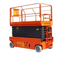 Plateforme élévatrice mobile à ciseaux électrique hydraulique de petite taille 10m 12m 14m