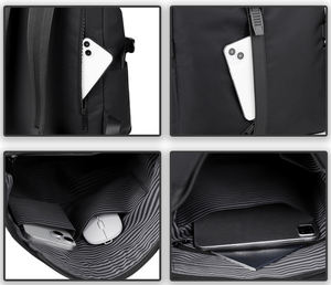 Bolsa de Hombro Oxford Ligera e Impermeable para Hombre y Mujer, <span class=keywords><strong>Mochila</strong></span> Antirrobo para Portátil, Resistente a la Lluvia, para la Universidad o la Escuela - Product Image 4