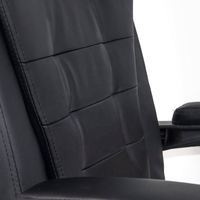 Fauteuil de direction massant JOHOOFURNITURE en cuir PU marron avec fonction chauffante et repose-pieds Sedia Da Ufficio