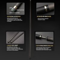 SW Factory Direct Custom Carbon Fiber Billiard Pool Cue Stick Blank Carbon Fiber Pool Cue Shaft Blank