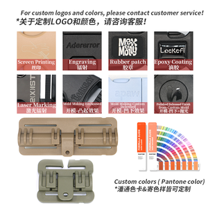 Fivela de Liberação Rápida para Colete Tático de 40mm em POM, Clipe Deslizante Multi-Funcional Forte - Product Image 4