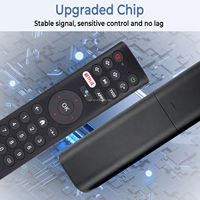 Control Remoto por Voz para IndiHome STB ZTE B866F, con Botón de Google Voice y Netflix