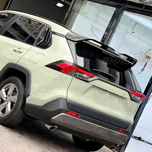 สปอยเลอร์สำหรับ Toyota RAV4 ปี 2020 วัสดุ ABS คุณภาพสูง สปอยเลอร์หลังรถยนต์ สีรองพื้น - Product Image 4