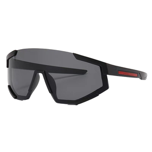 <span class=keywords><strong>Lunettes</strong></span> de soleil de sport de luxe Pra Fashion pour femmes et hommes, protection UV400, verres PC, pour le vélo et le cyclisme - Product Image 5
