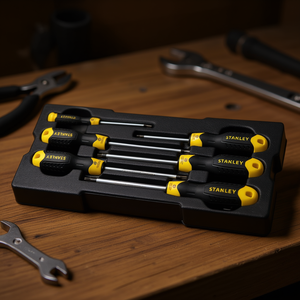 Stanley <b>Screwdriver</b> <b>Set</b> 6 Pc Torx Cushion Grip - Product Image 3