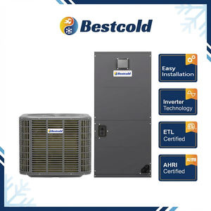 เครื่องปรับอากาศ Bestcold 17 SEER2 รุ่นประหยัดพลังงาน ใช้สารทำความเย็น R454B ขนาด 2 ตัน 3 ตัน 4 ตัน 5 ตัน ทำงานเสียงเบา สำหรับระบบปรับอากาศในที่อยู่อาศัย - Product Image 1
